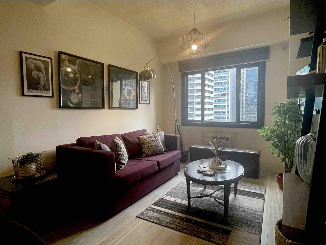 Spacious 1 Bedroom Unit Forbeswood Heights Taguig Buitenkant foto